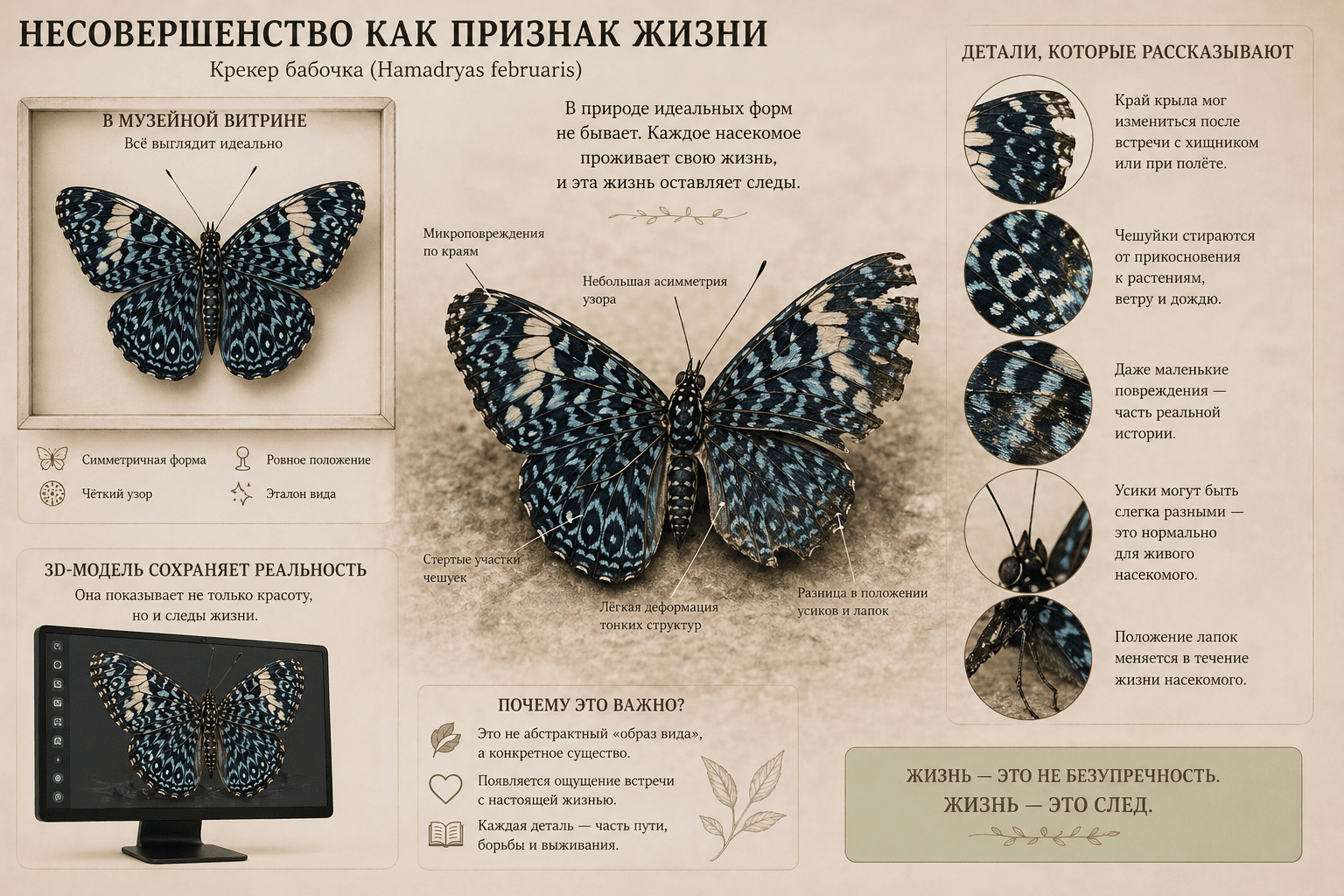 Несовершенство как признак жизни